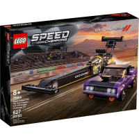 LEGO Speed Champions Mopar Dodge/SRT Top Fuel Dragster и 1970 Dodge Challenger (76904)