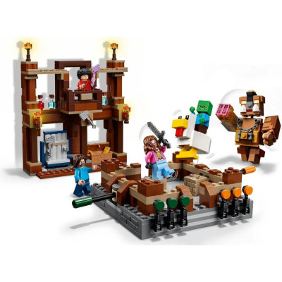 LEGO Minecraft Бойцовский ринг в лесном имении (21272)
