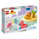 LEGO DUPLO Приключения в ванной: плавучий остров для зверей (10966)