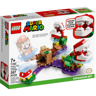 LEGO Super Mario Додатковий набір Загадкове випробування рослини-піраньї (71382)