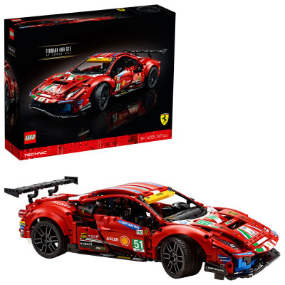 LEGO Technic Ferrari 488 GTE AF Corse №51 (42125)