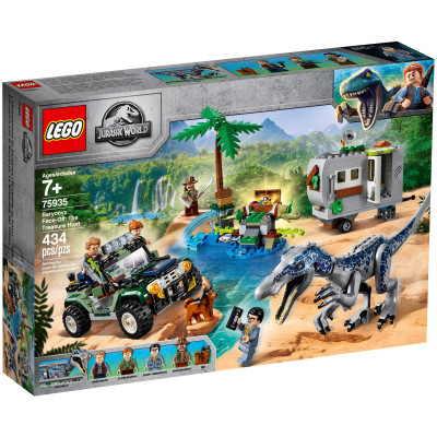 LEGO Jurassic World Поєдинок з баріоніксом Пошук скарбів (75935)
