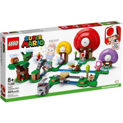 LEGO Super Mario Погоня за сокровищами Тоада (71368)