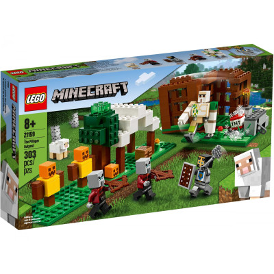 LEGO Minecraft Застава рейдерів (21159)