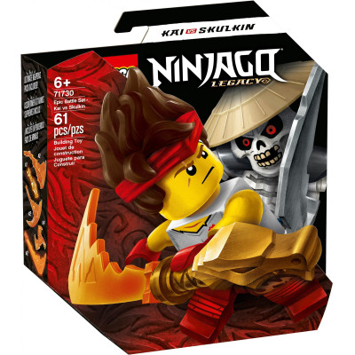 LEGO NINJAGO Грандіозна битва: Кай проти Скалкіна (71730)