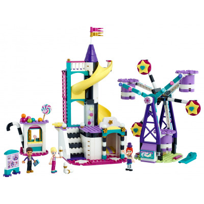 LEGO Friends Волшебное колесо обозрения и горка (41689)