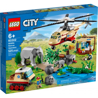 LEGO City Операция по спасению зверей (60302)