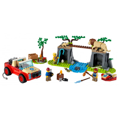 LEGO City Рятувальний позашляховик для звірів (60301)