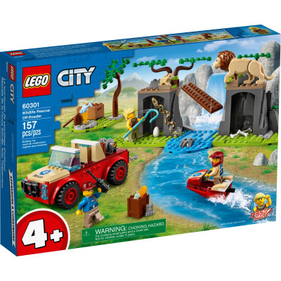 LEGO City Рятувальний позашляховик для звірів (60301)