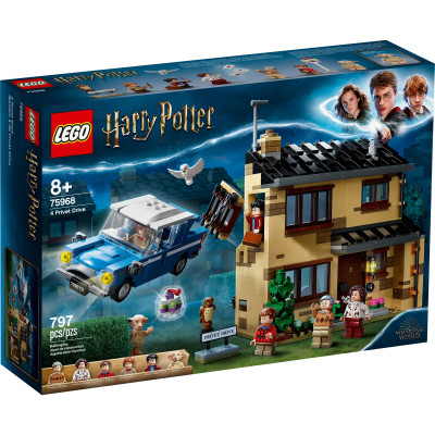 LEGO Harry Potter Тисовая улица, дом 4 797 деталей (75968)