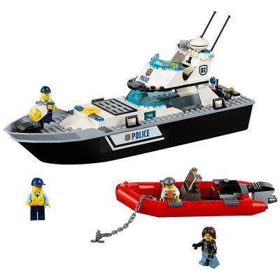 LEGO City Police Поліцейський патрульний катер (60129)