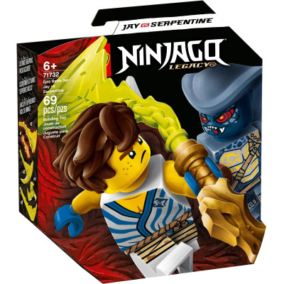 LEGO NINJAGO Грандиозная битва: Джей против Серпентина (71732)