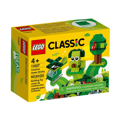 LEGO Classic Зеленые кубики для творчества (11007)