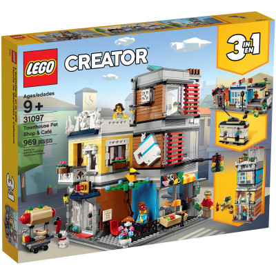 LEGO Creator Зоомагазин и кафе в центре города (31097)