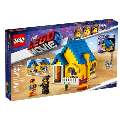 LEGO Movie 2 Будинок мрії або Рятувальна ракета Еммета (70831)