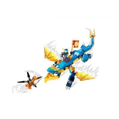 LEGO Ninjago Грозовий дракон ЕВО Джея (71760)