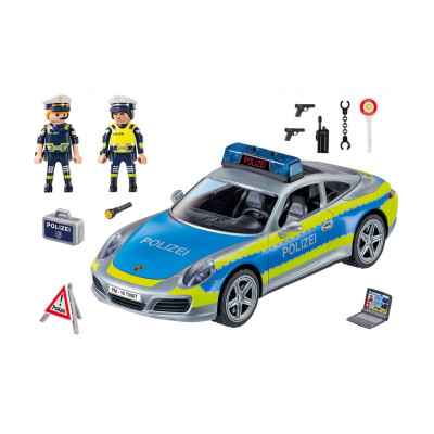 Playmobil - Пліцейська машина Porsche 911 Carrera 4S 70067