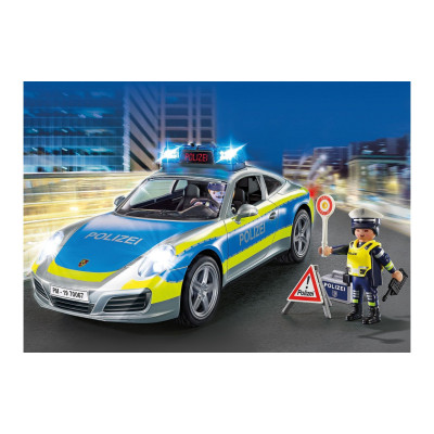 Playmobil - Пліцейська машина Porsche 911 Carrera 4S 70067