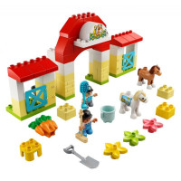 LEGO DUPLO Town Стайня та догляд за поні (10951)