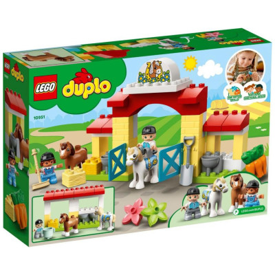 LEGO DUPLO Town Конюшня и уход за пони (10951)