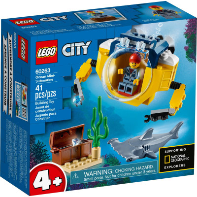 LEGO City Океан: міні-підводний човен 41 деталь (60263)