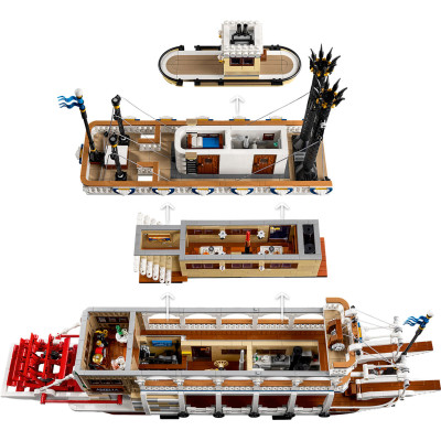 LEGO Ideas Речной пароход (21356)