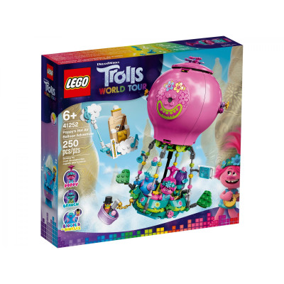 LEGO Trolls world tour Пригода Трояндочки на повітряній кулі (41252)