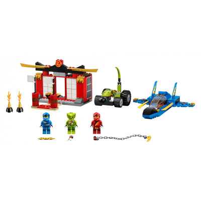 LEGO Ninjago Бій на штормовому винищувачі 165 деталей (71703)