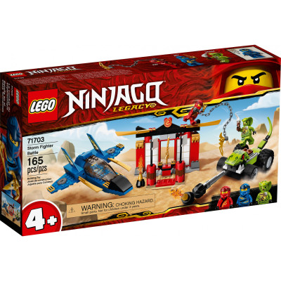 LEGO Ninjago Бій на штормовому винищувачі 165 деталей (71703)