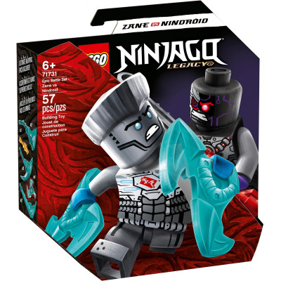 LEGO NINJAGO Грандиозная битва: Зейн против Ниндроида (71731)