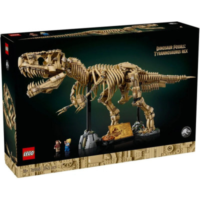 LEGO Jurassic World Окаменелости динозавров: Тиранозавр рекс (76968)