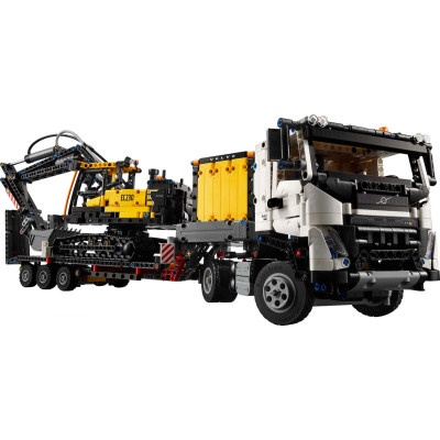 LEGO Technic Вантажівка Volvo FMX та електричний екскаватор EC230 (42175)