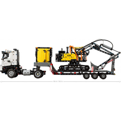 LEGO Technic Вантажівка Volvo FMX та електричний екскаватор EC230 (42175)