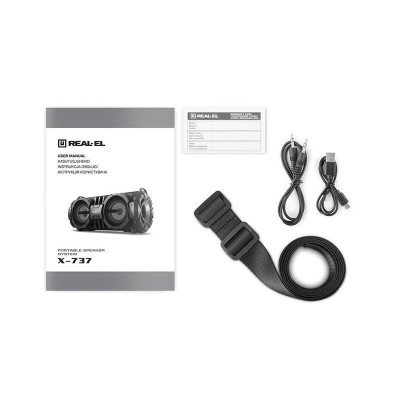 REAL-EL X-737 Black (EL121600016)