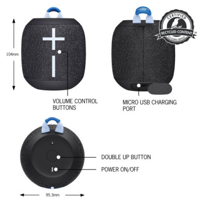 Logitech Ultimate Ears Wonderboom 3 Active Black (L984-001829)