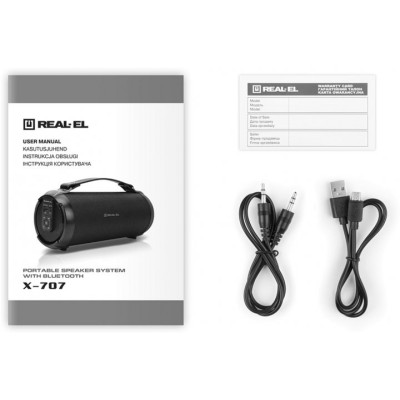 REAL-EL X-707 Black (EL121600009)