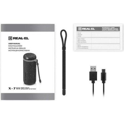REAL-EL X-711 Black (EL121600026)