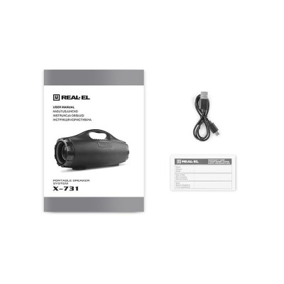 REAL-EL X-731 Black (EL121600015)