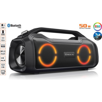 REAL-EL X-747 Black (EL121600013)