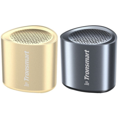 Tronsmart Nimo Mini Polar Black + Nimo Mini Speaker Gold (994703)