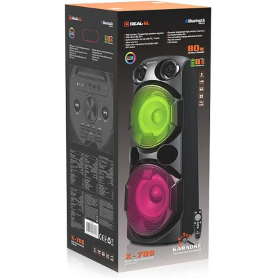 REAL-EL X-780 Black (EL121600030)