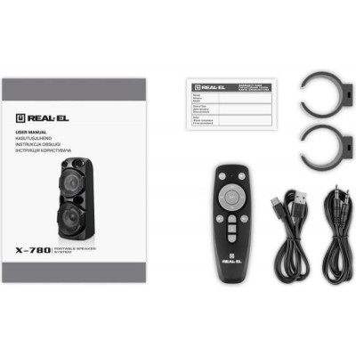 REAL-EL X-780 Black (EL121600030)