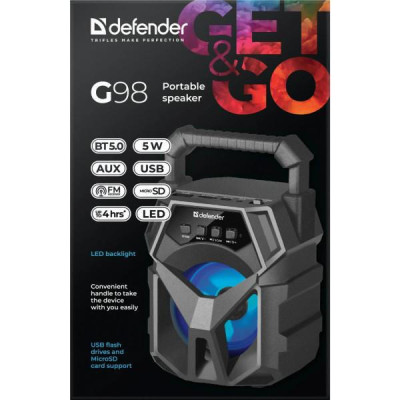 Defender G98 Black (65098)