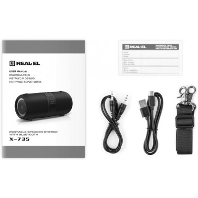 Real-El X-735 Black (EL121600011)