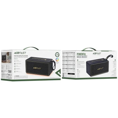 Acefast K3 Ultra portable wireless speaker Black (6974316285106)