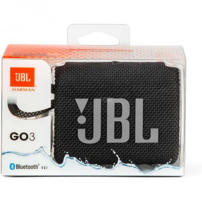 JBL GO 3 Black (JBLGO3BLK)