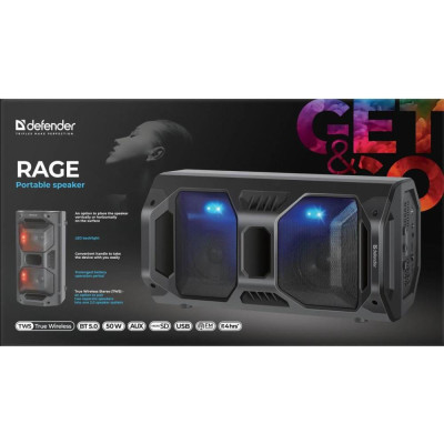 Defender Rage Black (65109)