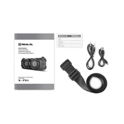 REAL-EL X-751 Black (EL121600017)