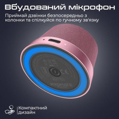 Promate Punch 3W Pink