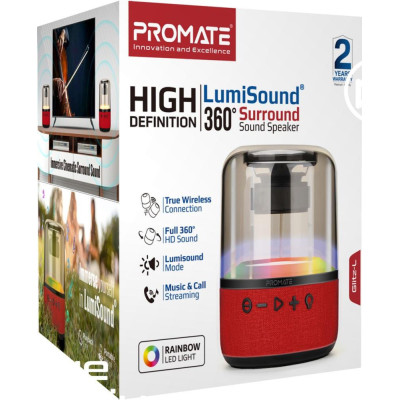 Promate Glitz-L Red (glitz-l.red)